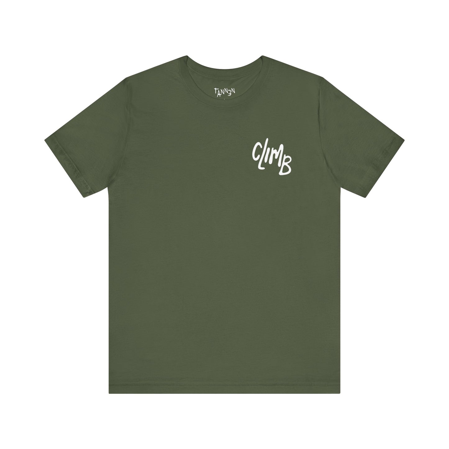 The Natural Flow State | Minimalist Climber Line Art Tee | Modern Climbing & Bouldering Shirt