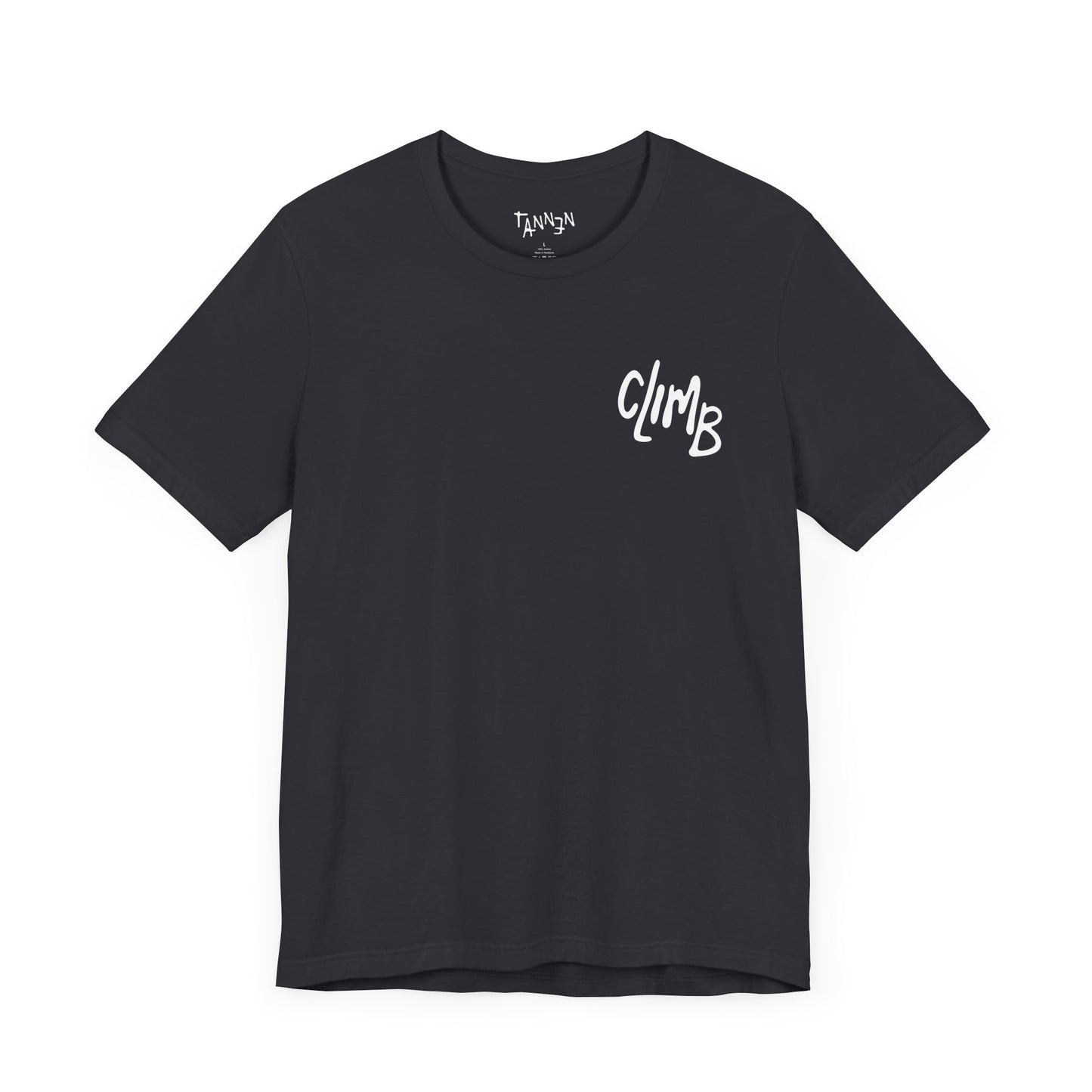 The Flow State | Minimalist Climber Line Art Tee | Modern Climbing & Bouldering Shirt
