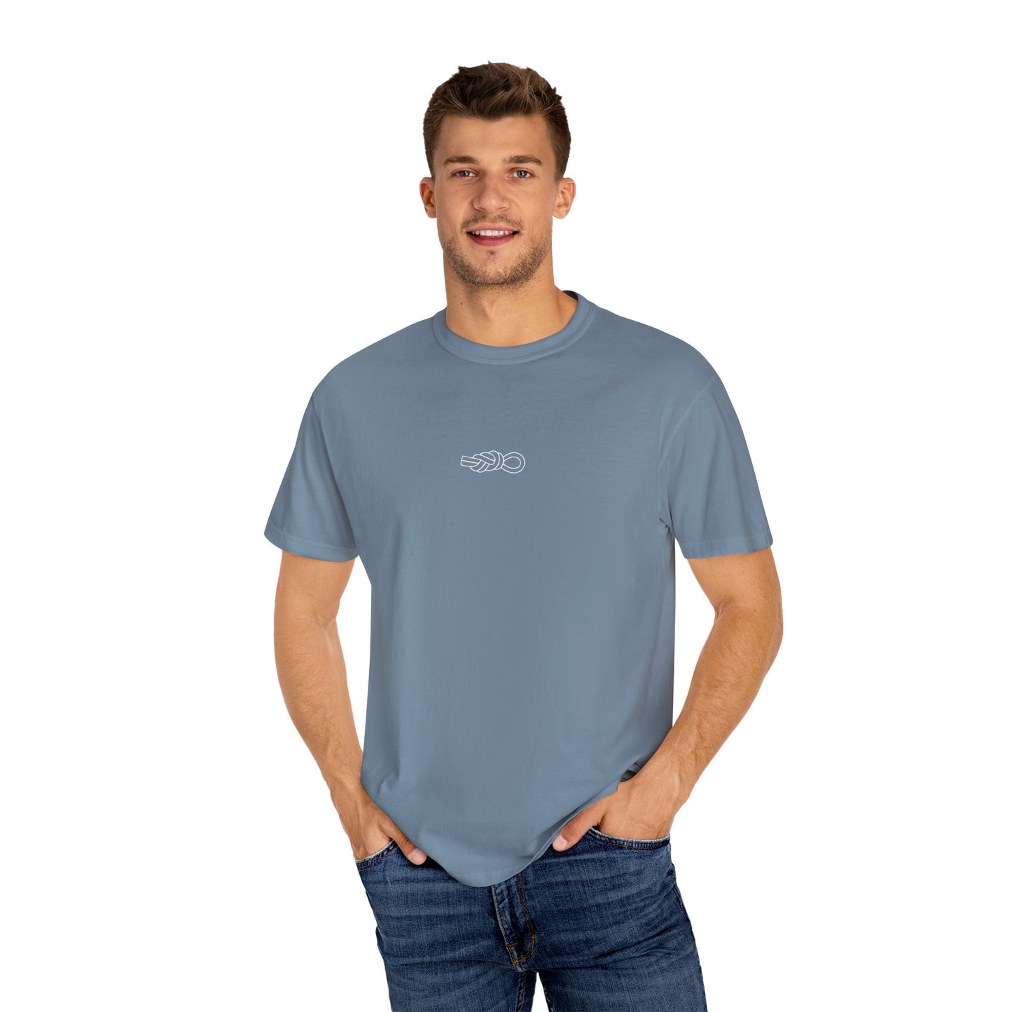 The Rack | Minimalist Carabiner Collection Tee | Climbing Gear Design