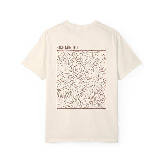 Hike Minded | Topographic Map Tee | Trail-Inspired Outdoor Apparel