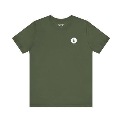 Growth Rings | Tree Trunk Slice Tee | Nature-Inspired Graphic