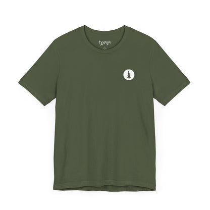Growth Rings | Tree Trunk Slice Tee | Nature-Inspired Graphic