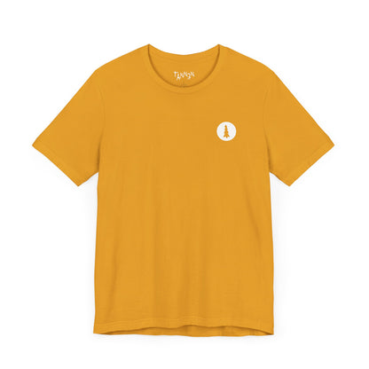 Growth Rings | Tree Trunk Slice Tee | Nature-Inspired Graphic