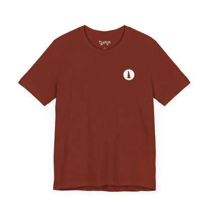 Growth Rings | Tree Trunk Slice Tee | Nature-Inspired Graphic